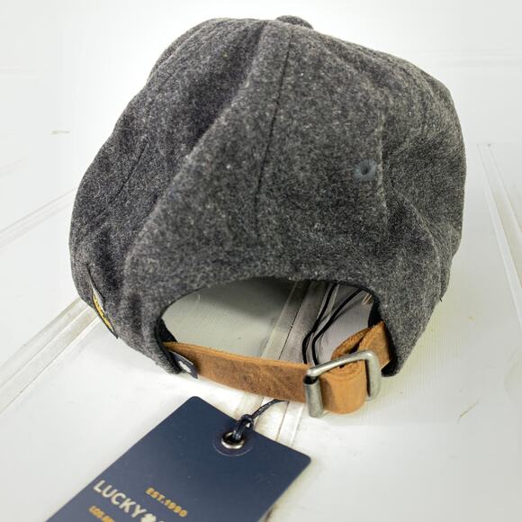 Lucky Brand Charcoal Gray Mile High Club Wool hat - Picture 5 of 8